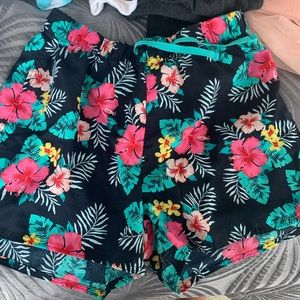 Floral Pajama Shorts